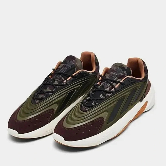 adidas Other - ADIDAS ORIGINALS Ozelia Men's Sneakers Olive Strara Mesa Black